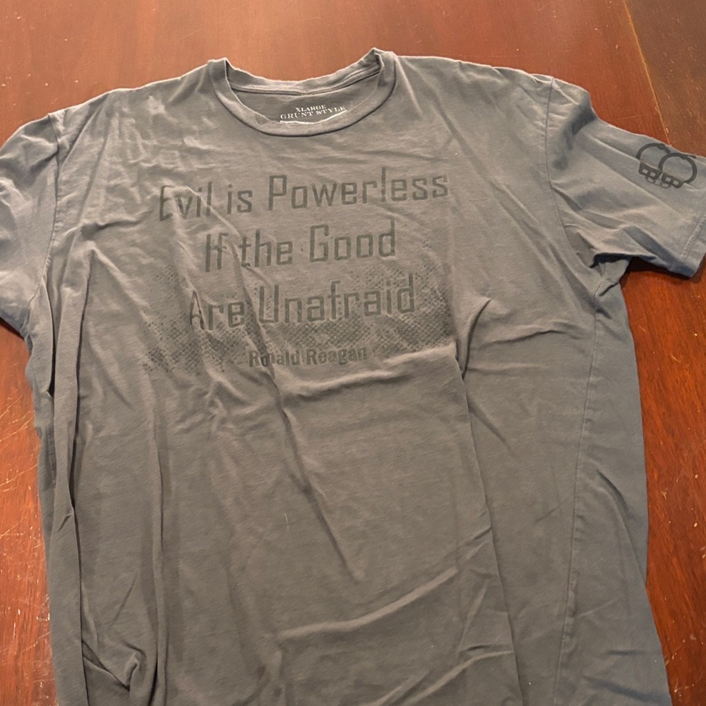 Grunt Style Dark Gray Graphic Tee